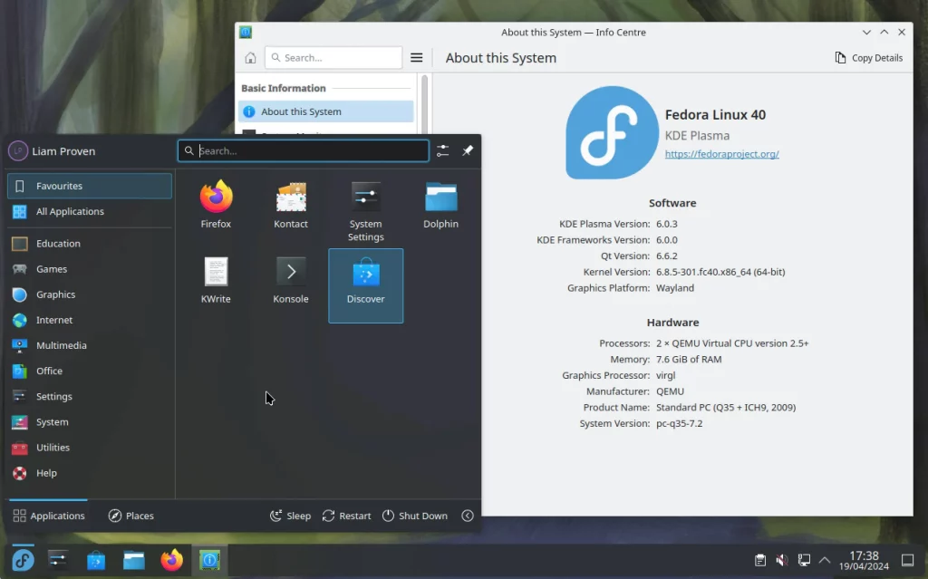 لینوکس Fedora